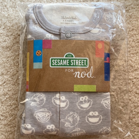 Land Of Nod One Pieces Sesame Street Footie By The